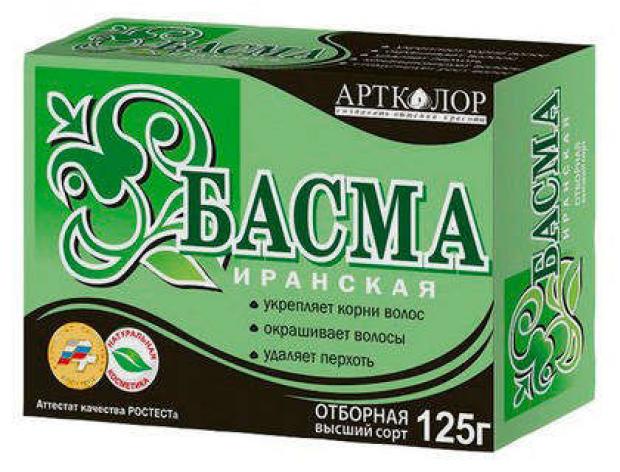 

Басма для волос «Артколор» иранская натуральная, 125 г