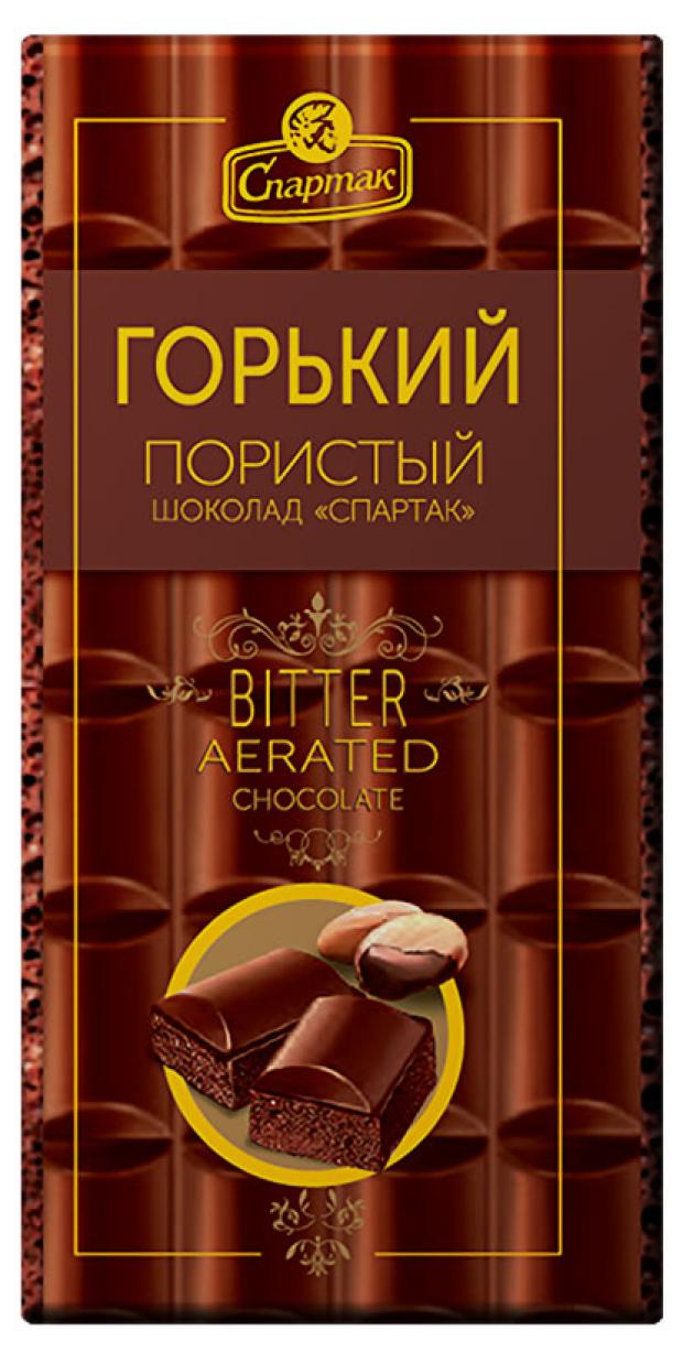

Шоколад Спартак пористый горький, 70 г