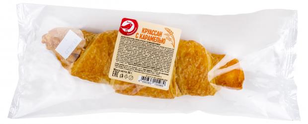 Круассан АШАН Красная птица с карамельной начинкой, 80 г