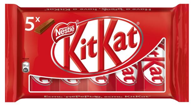 

Шоколадные батончики KitKat мультипак, 5х29 г