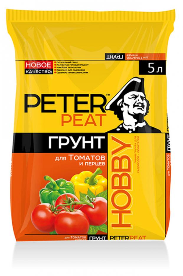 

Грунт для томатов и перцев Peter Peat Hobby, 5 л