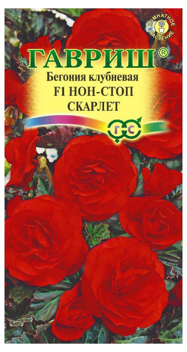 

Семена Гавриш Бегония Нон-стоп Скарлет F1, 4 шт
