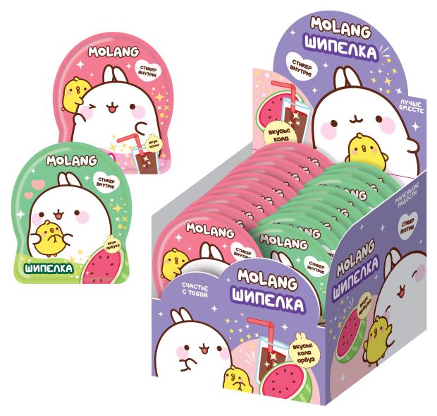 

Конфета Molang Сладкая шипучка с подарком, 5 г