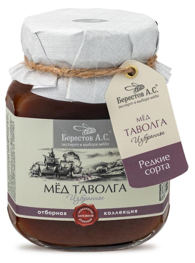 

Мед Берестов А.С. натуральный цветочный полифлорный Таволга, 500 г