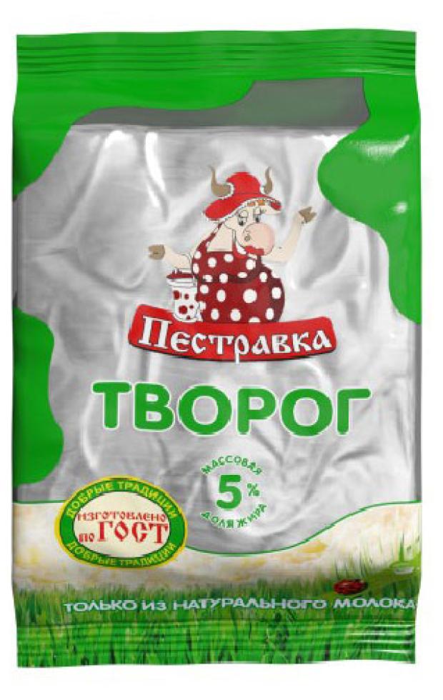 Творог Пестравка 5% БЗМЖ, 180 г