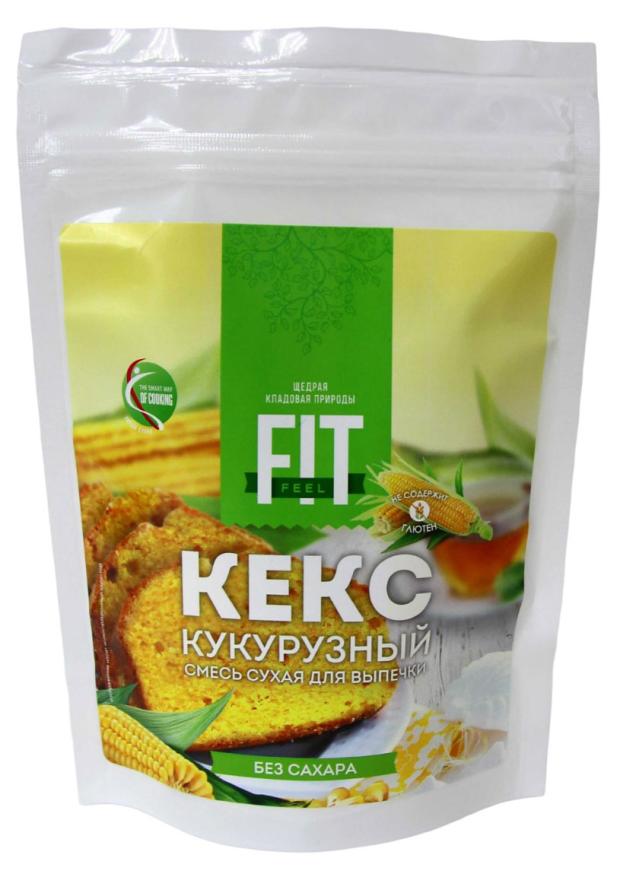 Смесь сухая для выпечки Fit Feel Кекс кукурузный, 200 г