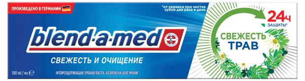 Зубная паста Blend-a-med Свежесть и Очищение Свежесть трав, 100 мл