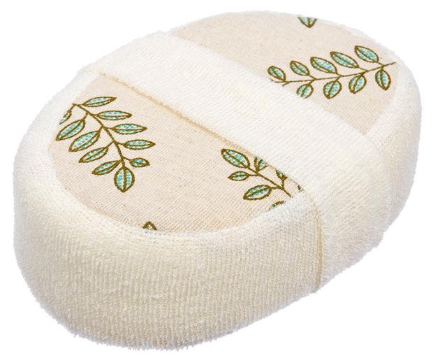 

Мочалка Банные Штучки Листья объемная Soft