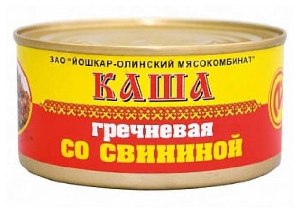 Каша гречневая Йошкар-Олинский Мясокомбинат со свининой, 325 г