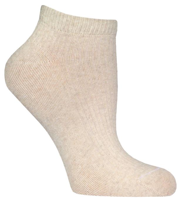 Носки женские AKOS RW46N1 укороченные кремовые, р 35-37