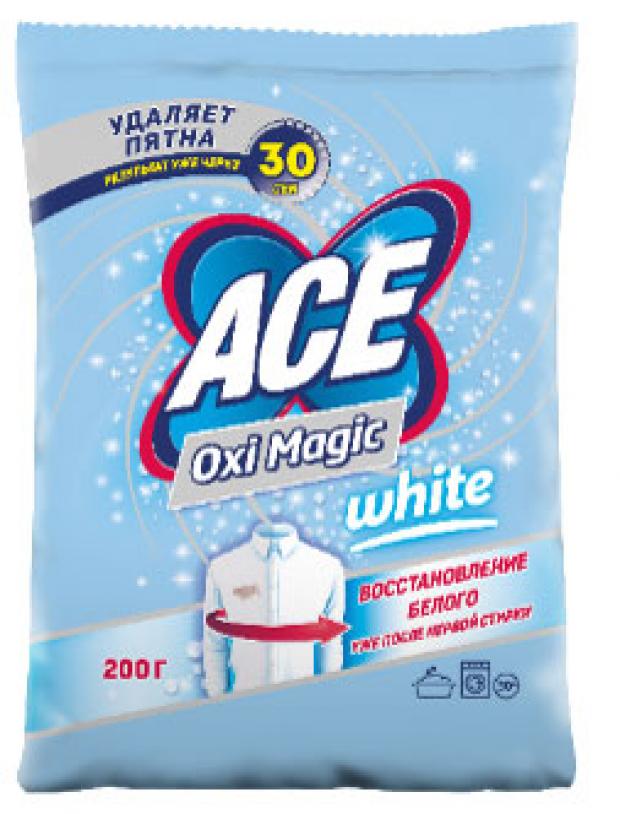 

Пятновыводитель Ace Oxi Magic White, 200 г