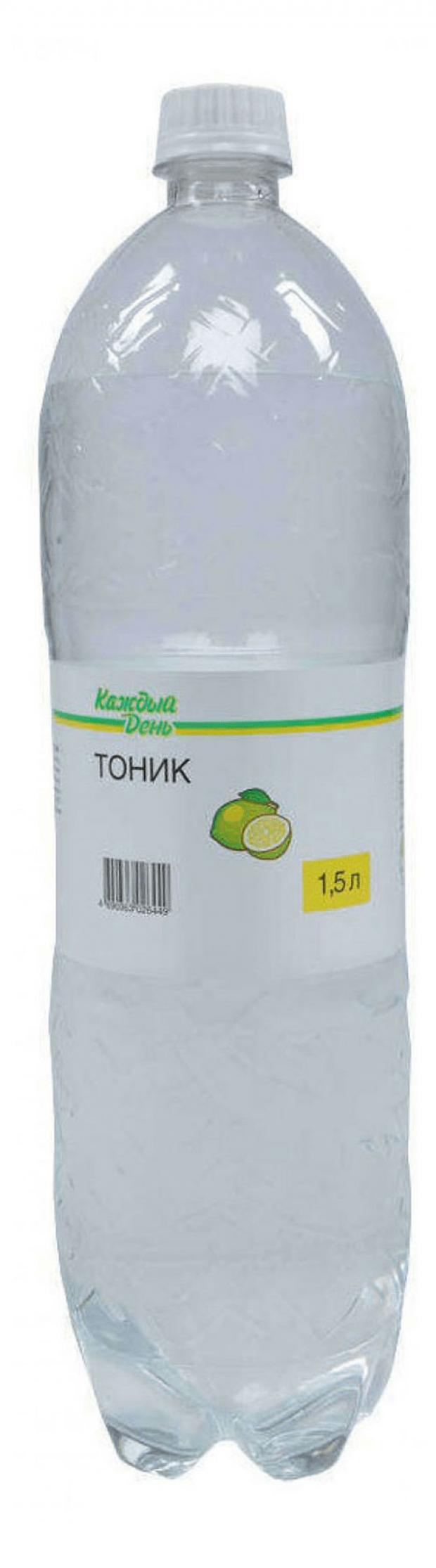 Напиток газированный Каждый день Тоник безалкогольный, 1,5 л