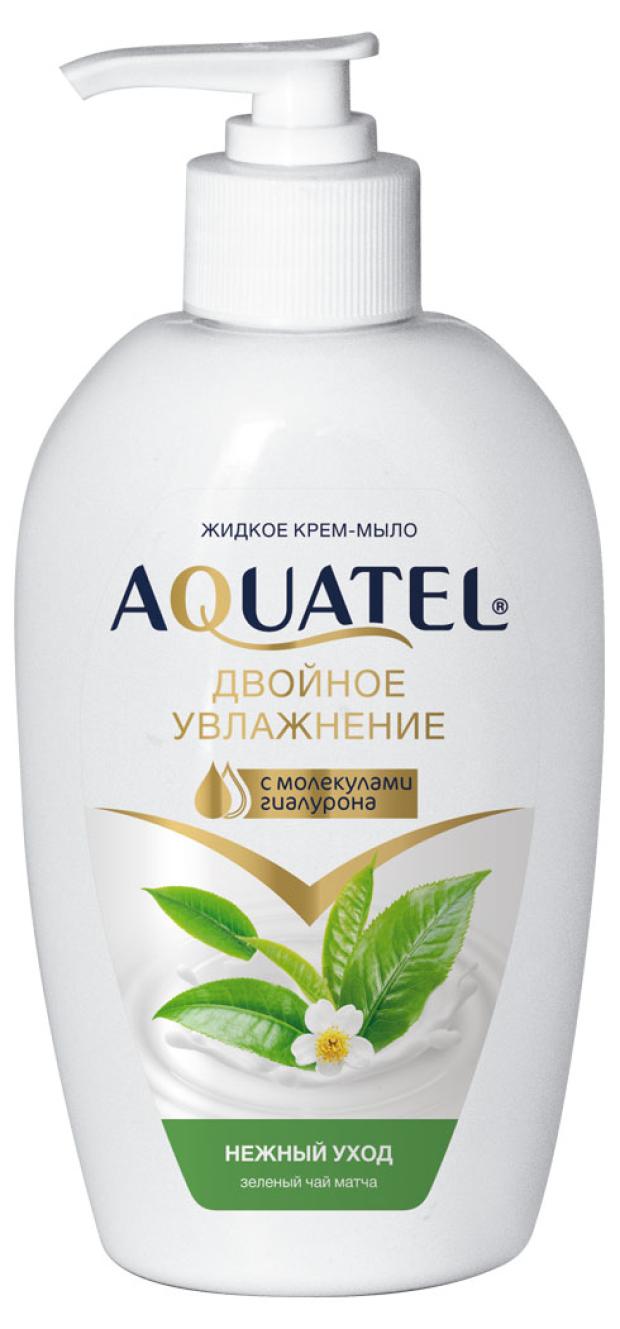 Крем-мыло Aquatel зеленый чай матча, 280 г