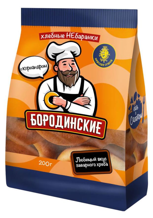 

Баранки Невская Сушка Небаранки Бородинские, 200 г