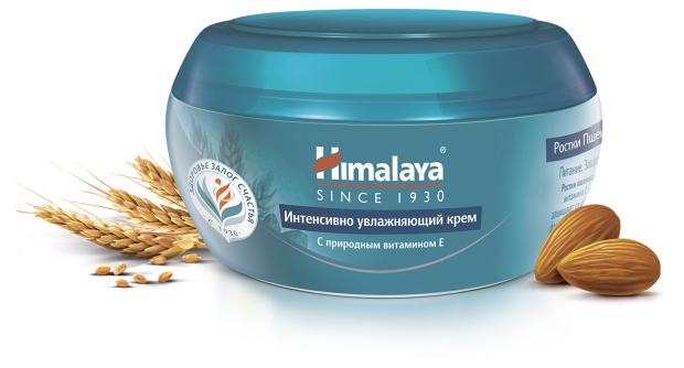 Крем для лица рук и тела Himalaya интенсивное увлажнение, 150 мл
