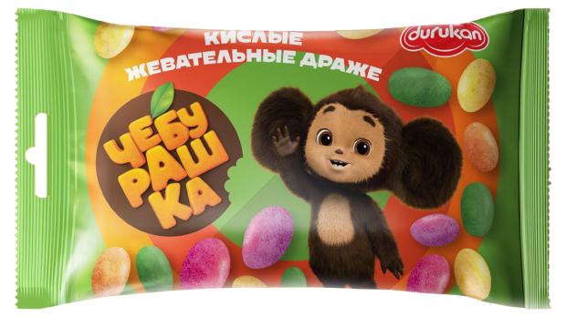 

Драже жевательные кислые Чебурашка, 35 г