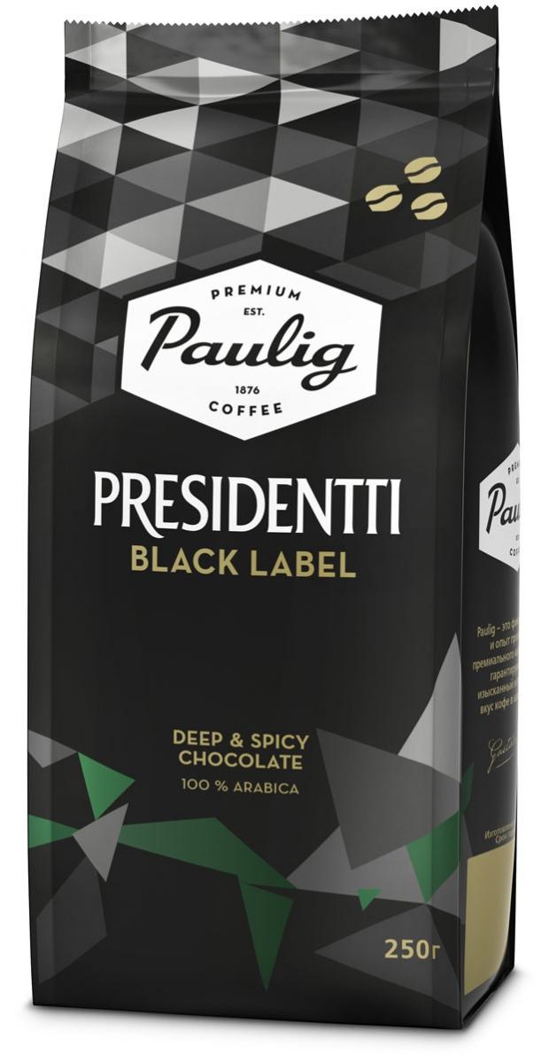 

Кофе в зернах Paulig Presidentti Black Label, 250 г