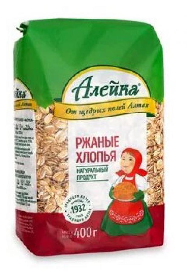 Хлопья ржаные Алейка, 400 г