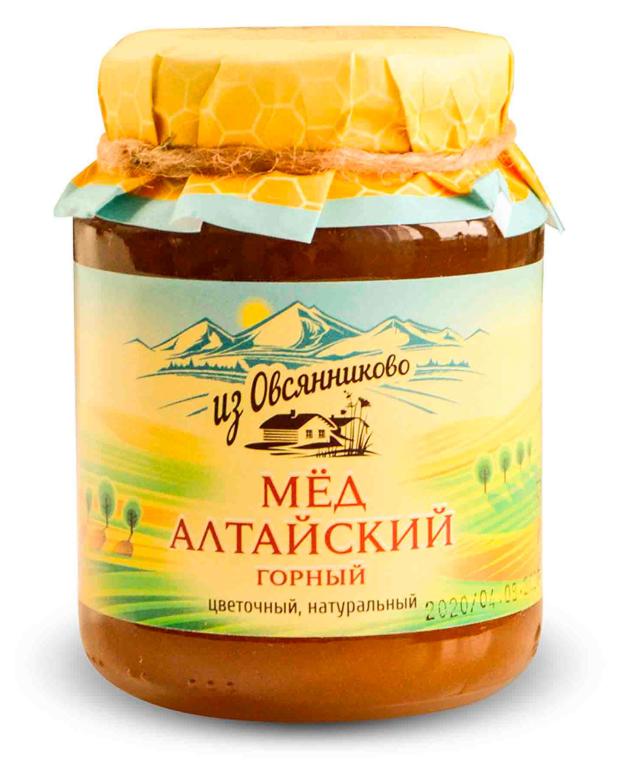 Мед натуральный Алтайский мед из Овсянниково! Горный, 750 г