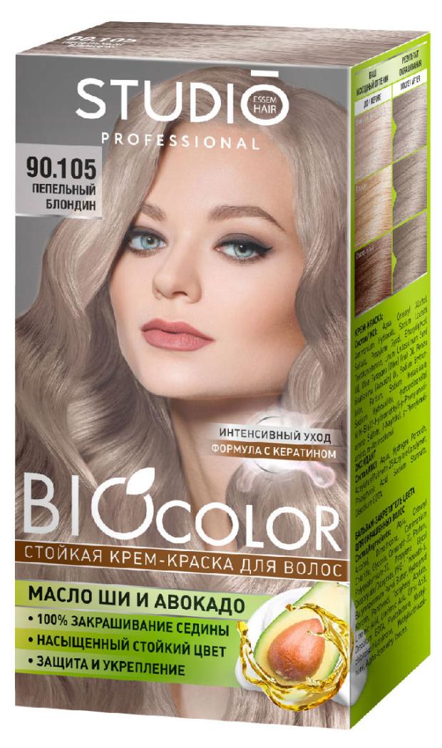Крем-краска для волос Biocolor Стойкая 90105 Пепельный блондин 149₽
