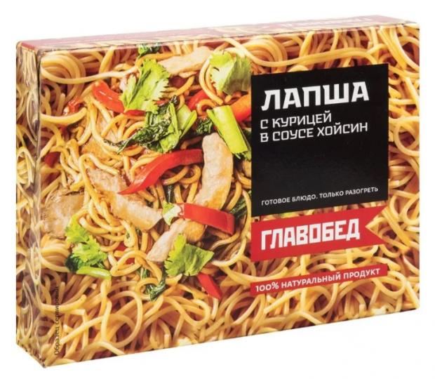 

Лапша Главобед Хойсин с курицей, 300 г