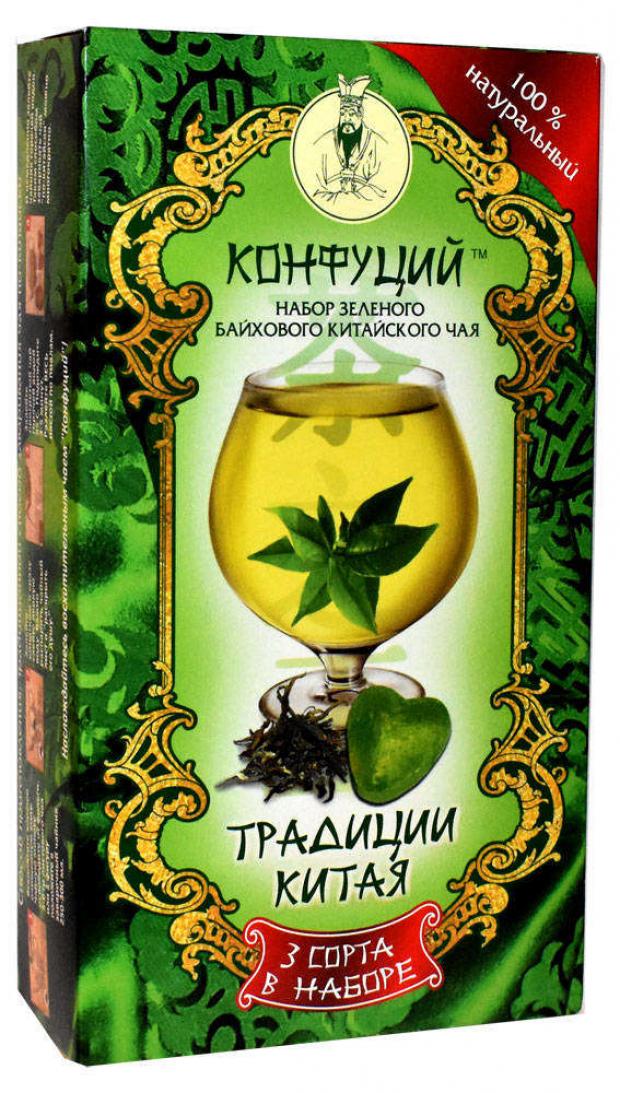 

Чай зеленый «Конфуций» Традиции Китая листовой, 80 г