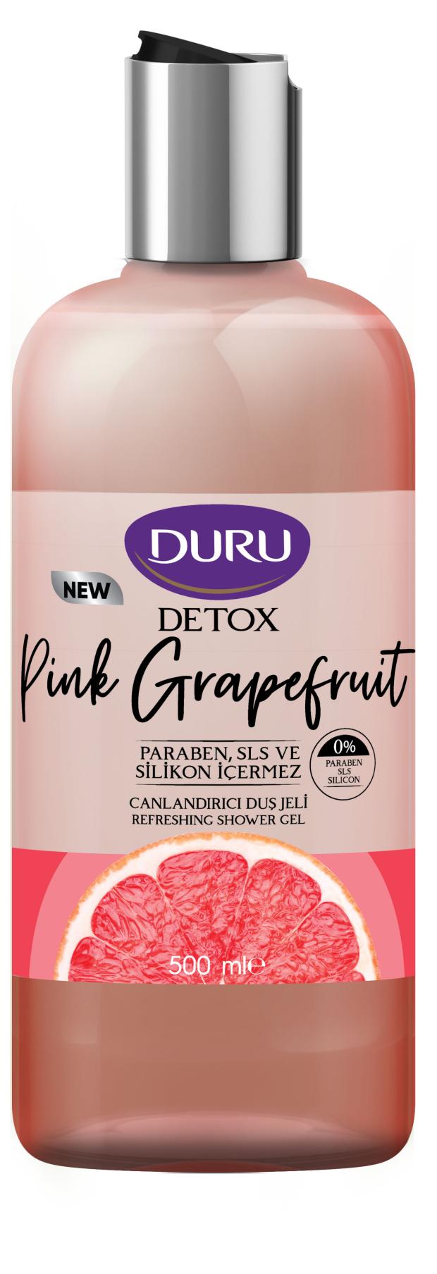 

Гель для душа Duru Detox Грейпфрут, 500 мл