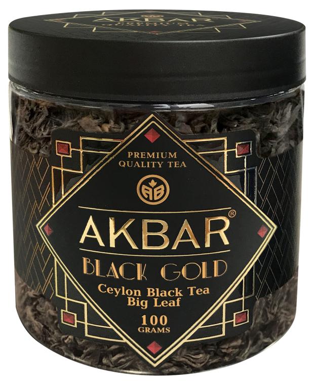 Чай черный AKBAR Black Gold крупнолистовой, 100 г