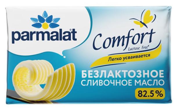 Масло сливочное Parmalat Comfort безлактозное 82,5%,150 г