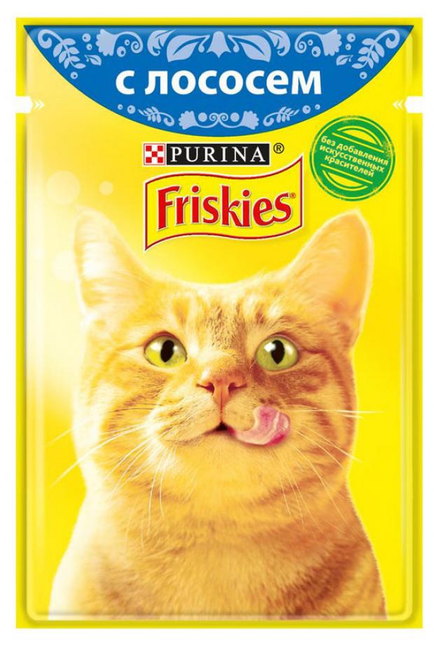 

Корм для кошек Friskies с лососем в подливе, 85 г