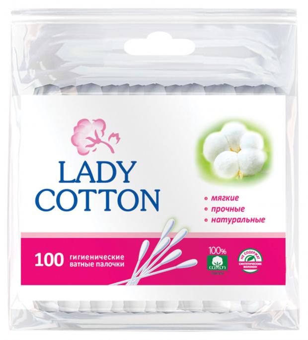 

Ватные палочки Lady Cotton, 100 шт