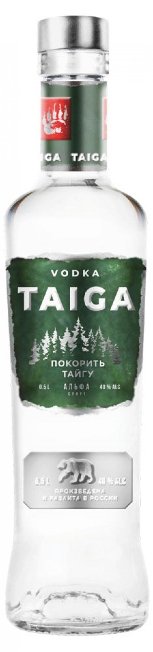 Водка Taiga Россия, 0,5 л