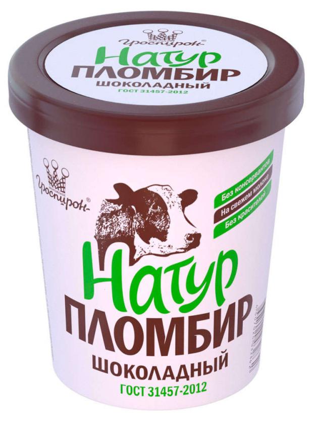 

Мороженое «Гроспирон» пломбир шоколадный бумажное ведро, 410 г