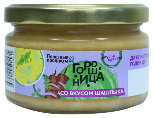 

Закуска Полезные продукты Горошница со вкусом шашлыка, 200 г