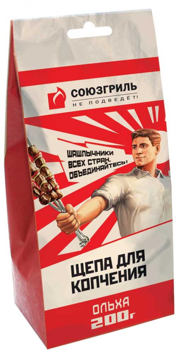 

Щепа для коптильни Союзгриль Ольха, 200 г