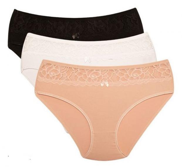 

Трусы женские Nicoletta черные, р.6XL