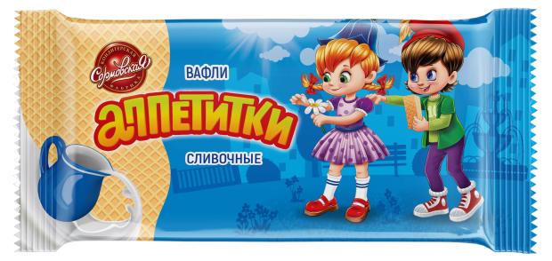 

Вафли Сормово Аппетитки сливочные, 50 г