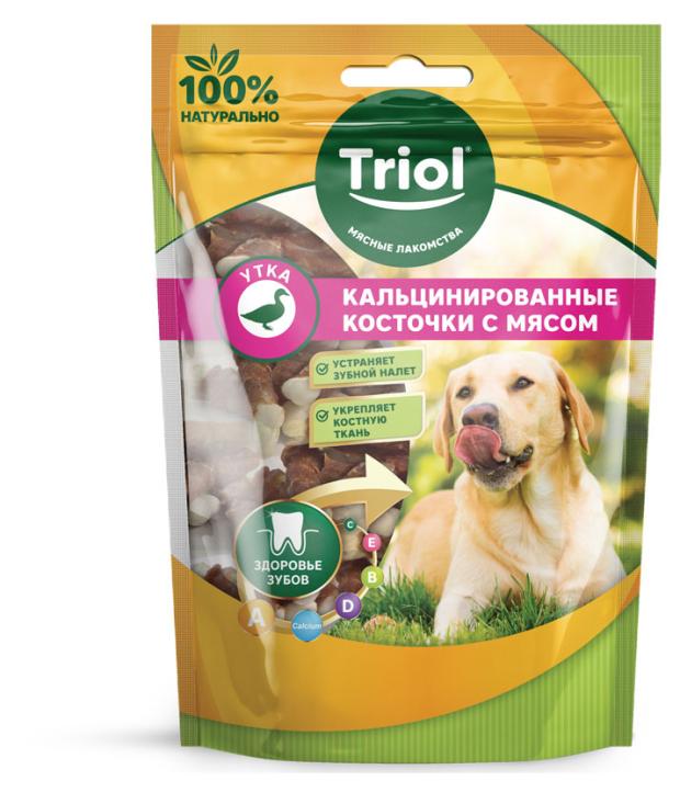 

Лакомство для собак Triol кальцинированные косточки с курицей, 70 г