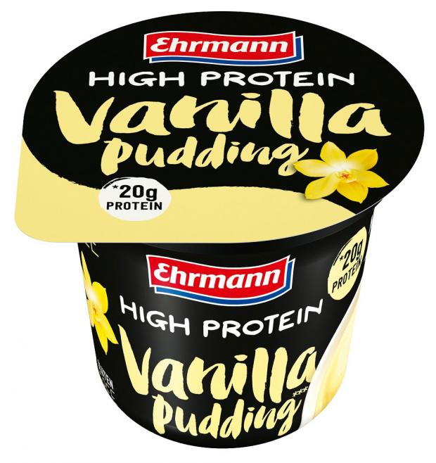 Пудинг Ehrmann High Protein со вкусом ванили 1,5% БЗМЖ, 200 г
