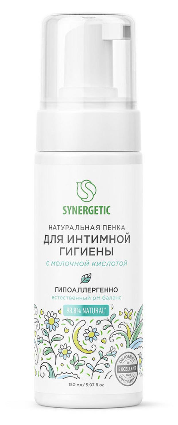 Пенка натуральная Synergetic для интимной гигиены, 150 мл