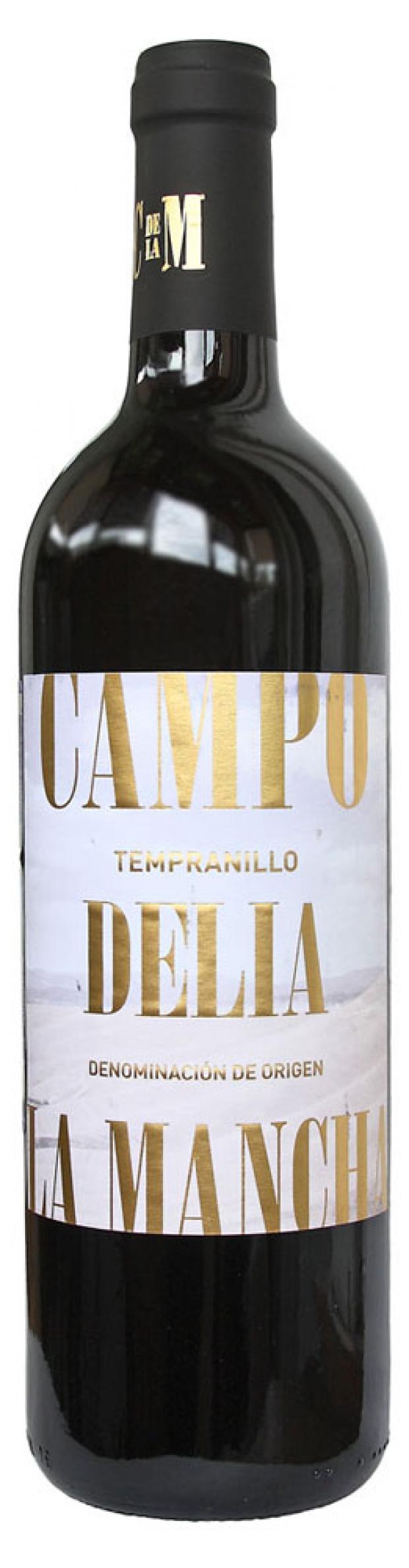 Вино Campo Delia La Mancha Tempranillo красное сухое Испания, 0,75 л вино muelle tempranillo syrah красное сухое испания 0 75 л