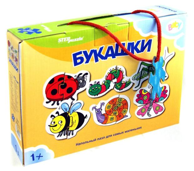 

Пазл напольный Step Puzzle Букашки