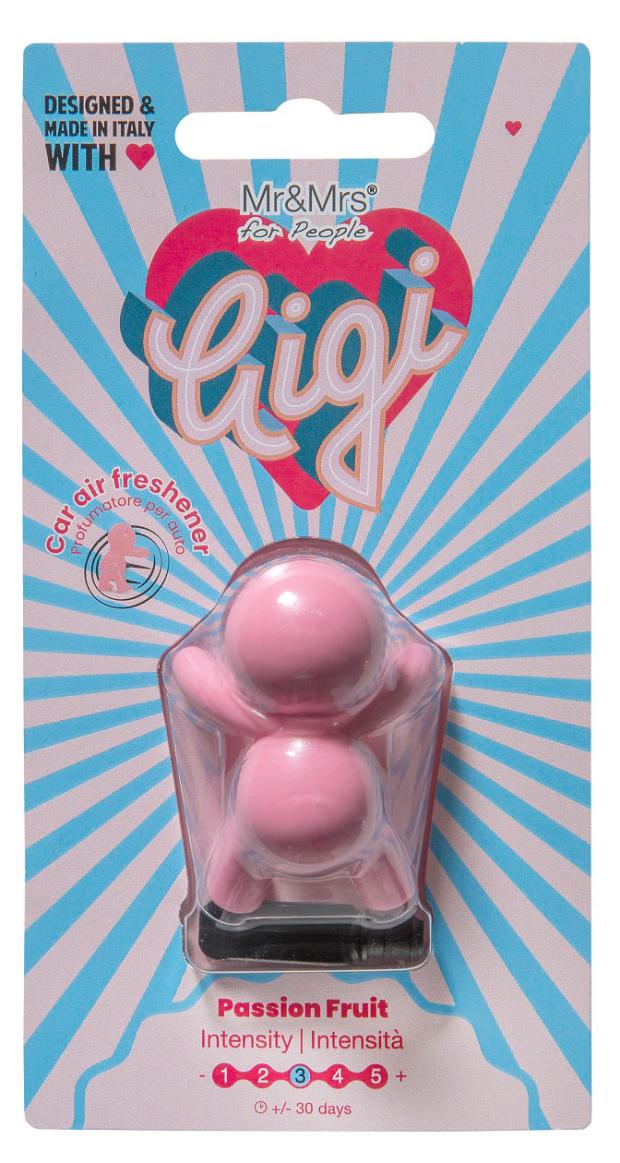 Ароматизатор для автомобиля Mr & Mrs Fragrances Gigi Маракуйя, 5 см