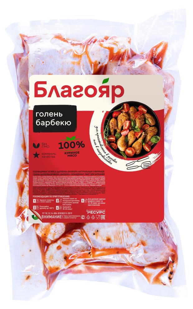 Голень цыпленка-бройлера Благояр Барбекю охлажденная, вес