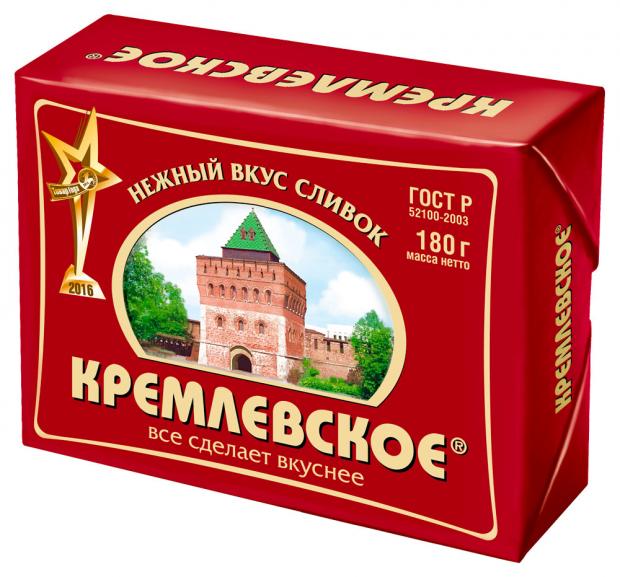 

Спред растительно-жировой «Кремлевское» 72,5%, 180 г