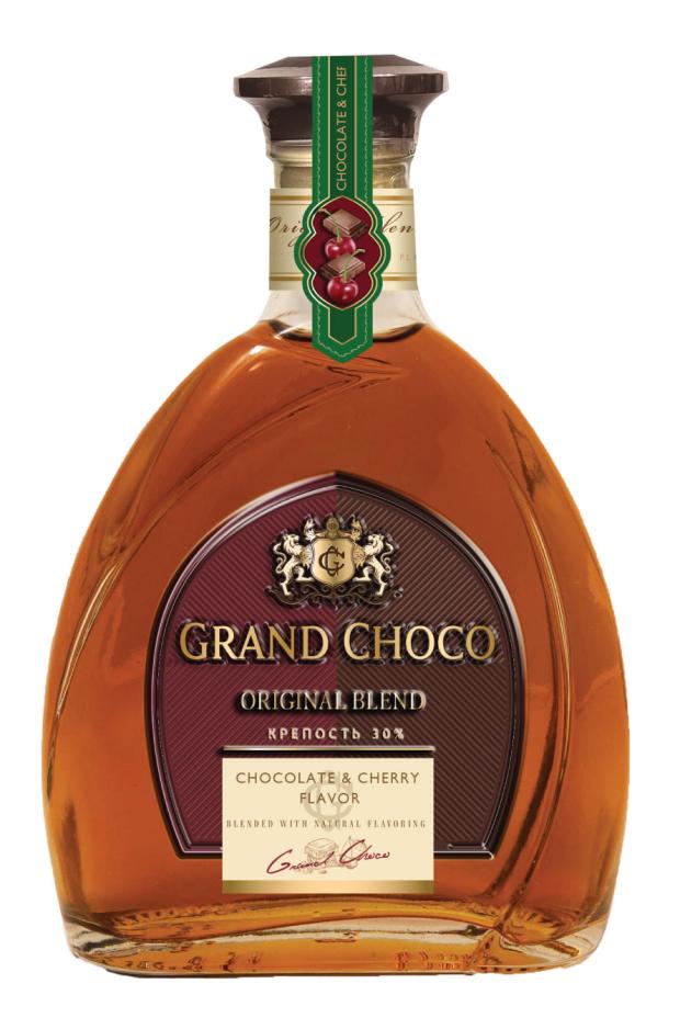 Коньяк Grand Choco Шоколад и вишня Россия, 0,5 л