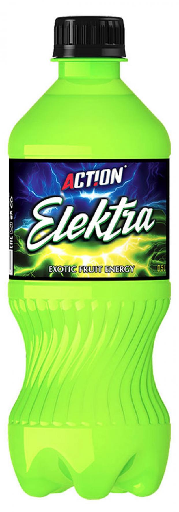 Напиток газированный Action! Exotic fruit energy безалкогольный тонизирующий, 500 мл