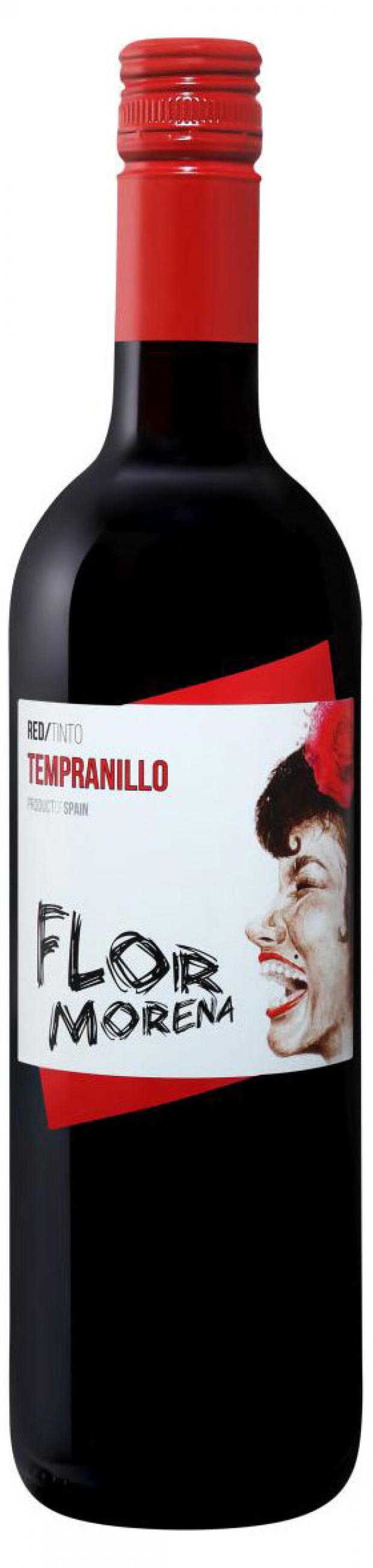 Вино Flor Morena Tempranillo красное сухое Испания, 0,75 л