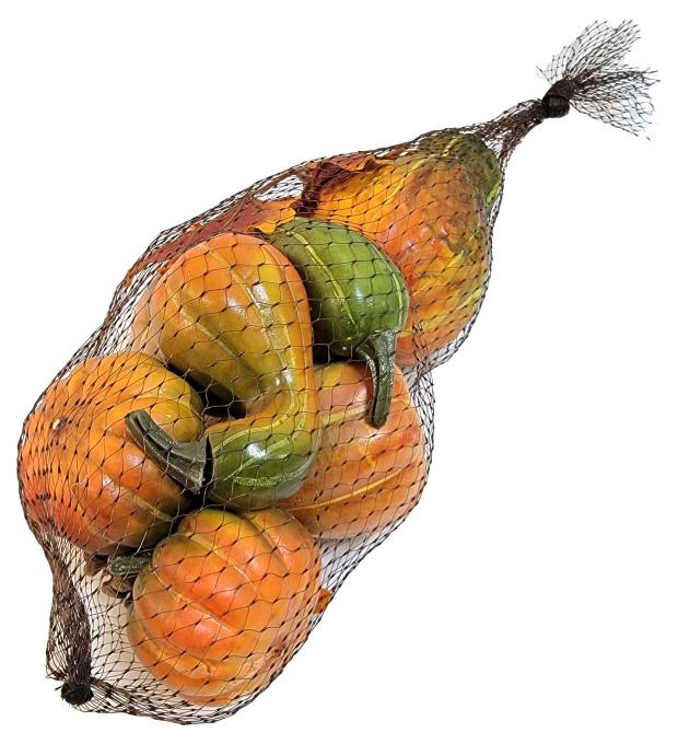 

Набор с декоративными тыквами, 10x10x25 см