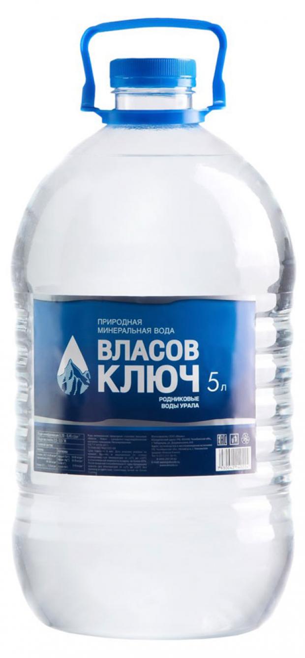 Вода питьевая Власов ключ негазированная, 5 л